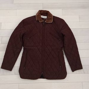 Vintage Brown Quilted Country Beaufort Jacket